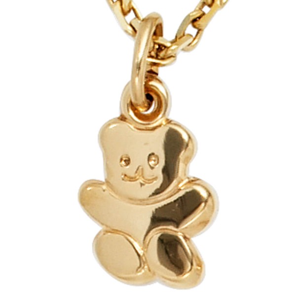 Anhänger Teddy Bär aus 333 Gelbgold