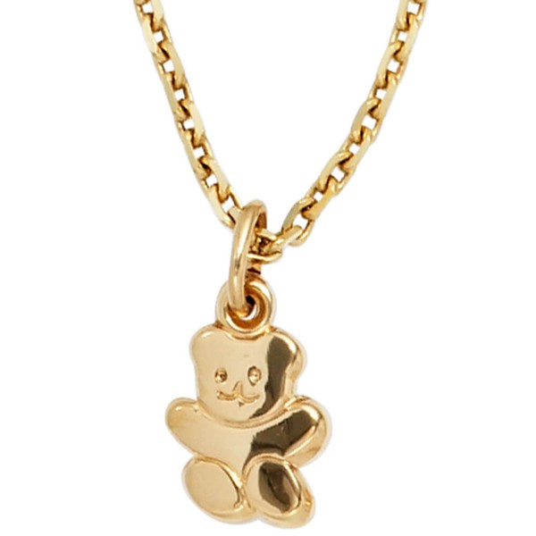 Anhänger Teddy Bär aus 333 Gelbgold