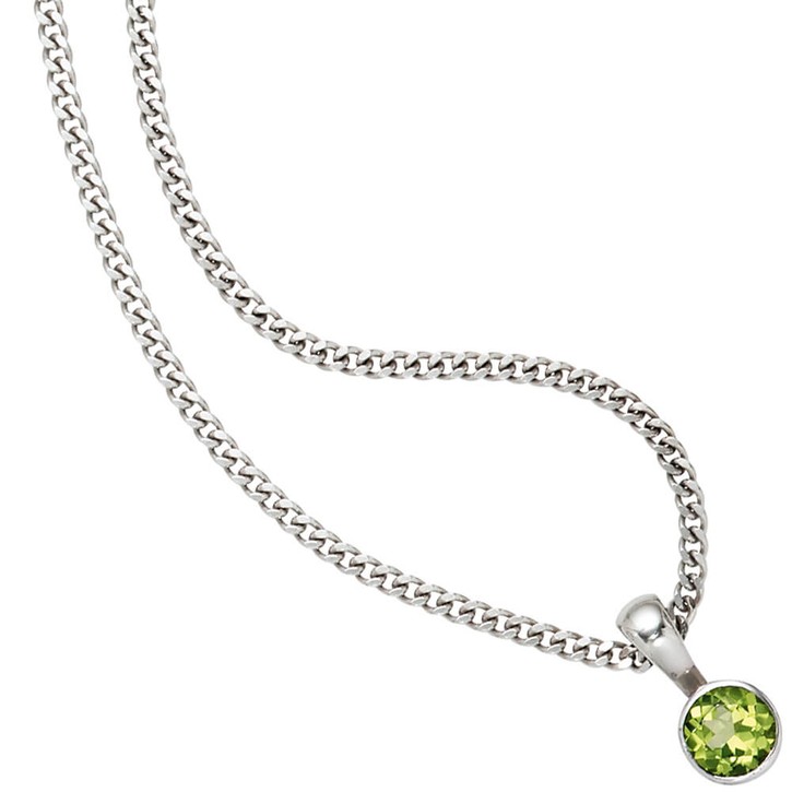 Anhänger mit Peridot grün 925 Silber