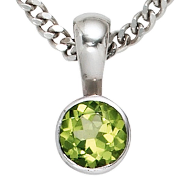 Anhänger mit Peridot grün 925 Silber