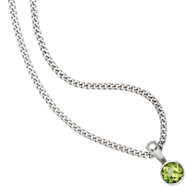 Anhänger mit Peridot grün 925 Silber