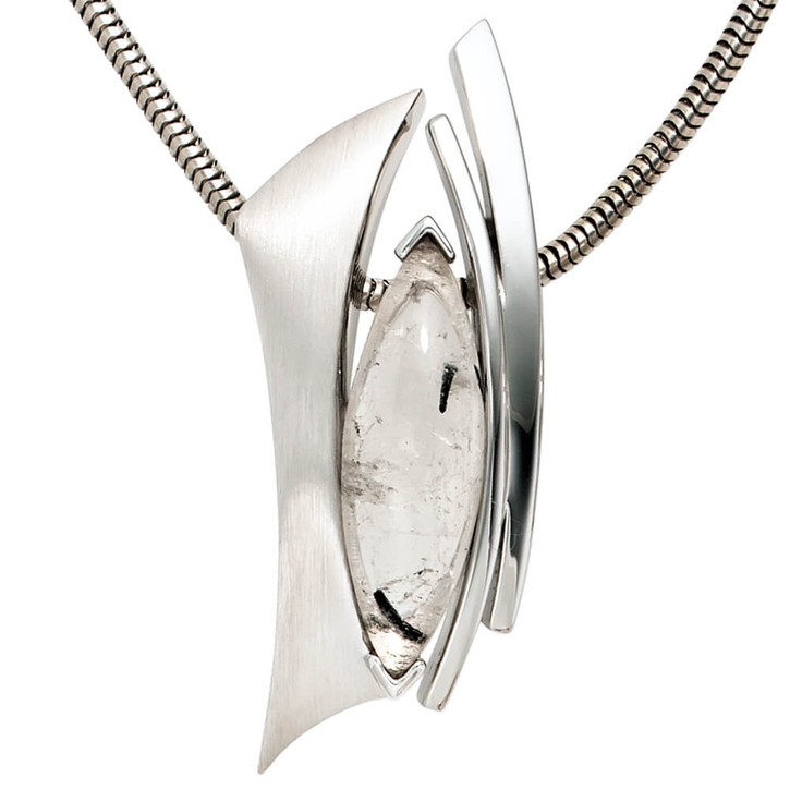 Anhänger mit Turmalinquarz 925 Silber