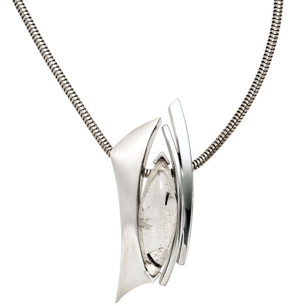 Anhänger mit Turmalinquarz 925 Silber