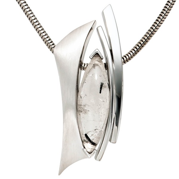 Anhänger mit Turmalinquarz 925 Silber