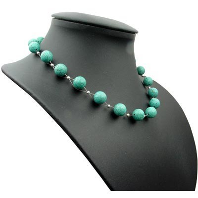 Damen Kette aus Türkis Howlith
