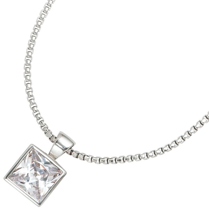 Anhänger aus 925 Silber und Zirkonia weiß