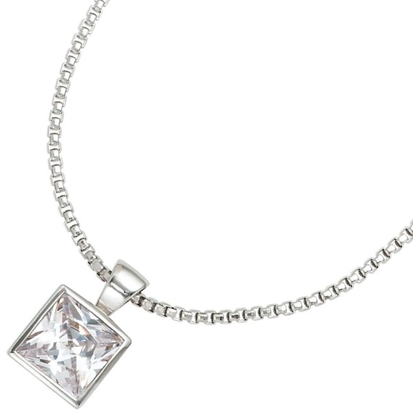 Anhänger aus 925 Silber und Zirkonia weiß