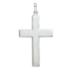 Anhänger Halsschmuck Kreuz 925 Silber Sterlingsilber Halsschmuck