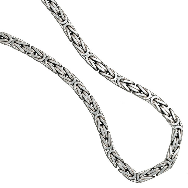 7,2mm Königskette 925 Silber 60cm
