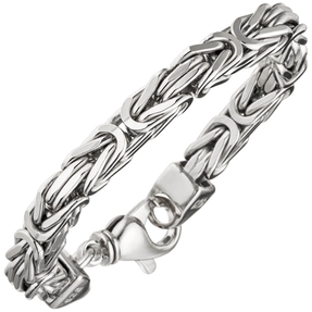 7mm Königsarmband Armband Armschmuck aus 925 Silber 20cm Unisex