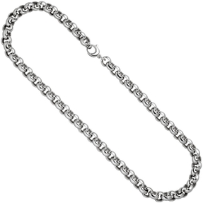 10,1mm Erbskette Kette Collier Halskette aus 925 Silber 50cm Unisex