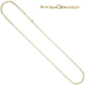 2,9mm Halskette Collier Kette Halsschmuck aus 585 Gold Gelbgold 45cm Goldkette 2,9mm Halskette Collier Kette Halsschmuck aus 585 Gold Gelbgold 45cm Goldkette