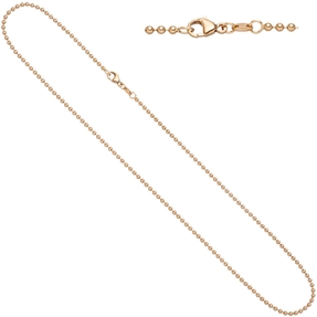 2,0mm Kugelkette Kette Halskette Collier Goldkette 585 Gold Rotgold 50cm Damen 2,0mm Kugelkette Kette Halskette Collier Goldkette 585 Gold Rotgold 50cm Damen