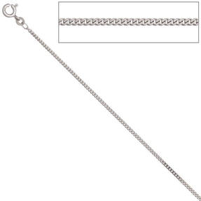 1,7mm Panzerkette Halskette Collier Goldkette 333 Gold Weißgold 36cm Damen