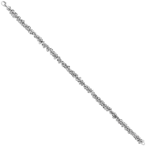 5mm Fußkette aus 925 Silber 26cm