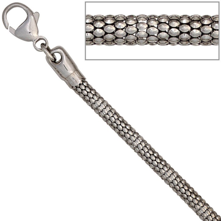 3,6mm Armband 925 Silber glänzend 19cm