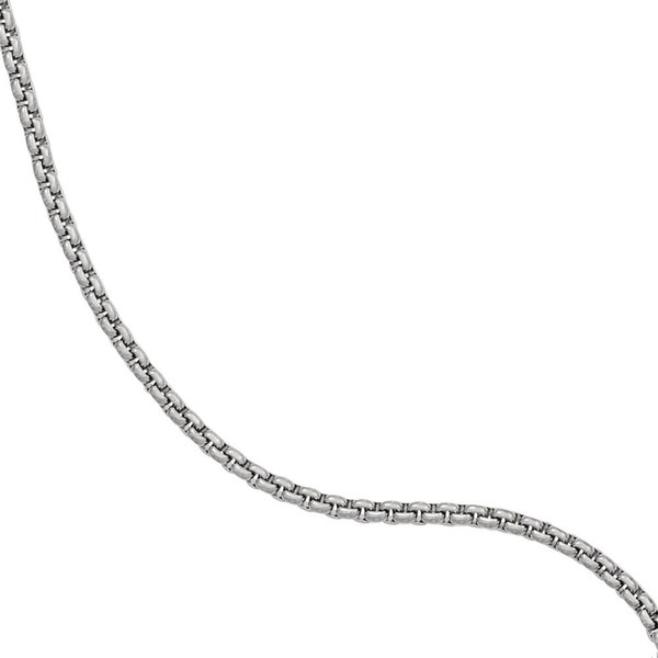 1,8mm Venezianerkette rund Edelstahl 80cm