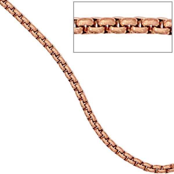 1,8mm Venezianerkette Edelstahl vergoldet 80cm
