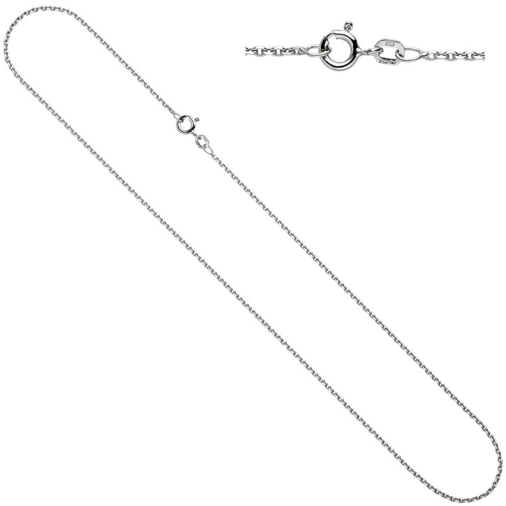 1,5mm Ankerkette 925 Silber glänzend 42cm