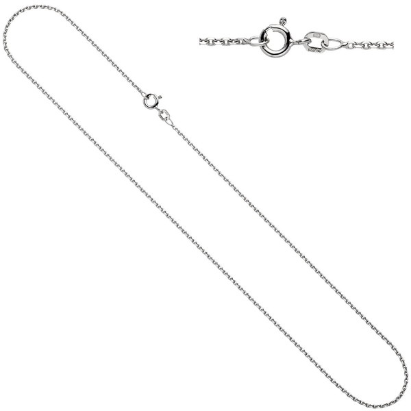 1,5mm Ankerkette 925 Silber glänzend 45cm
