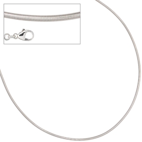 1,8mm Halsreif Collier Halskette Silberkette 925 Silber glänzend 45cm Damen 1,8mm Halsreif Collier Halskette Silberkette 925 Silber glänzend 45cm Damen