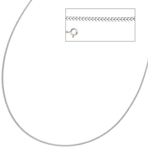 1,7mm Panzerkette 925 Silber 36cm