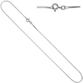 1,2mm Venezianerkette Halskette Collier Kette 925 Silber glänzend 38cm Damen
