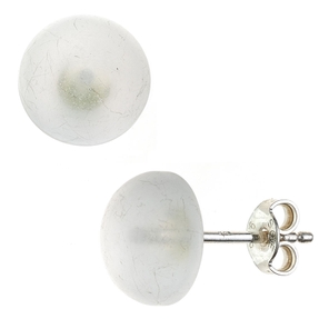 Ohrstecker Bergkristall 10mm 925 Silber weiß rund Ohrringe Ohrschmuck Damen Ohrstecker Bergkristall 10mm 925 Silber weiß rund Ohrringe Ohrschmuck Damen
