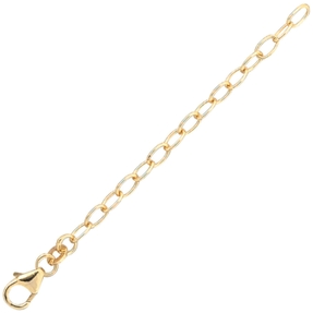 Kettenverlängerung 3mm Kette Verlängerungskette 585 Gold Gelbgold 7cm Kettenverlängerung 3mm Kette Verlängerungskette 585 Gold Gelbgold 7cm