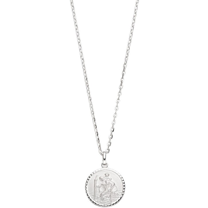 Anhänger Schutzpatron Christopherus aus 925 Silber