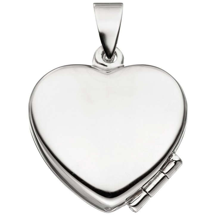Medaillon Herz mit Marienkäfer 925 Silber