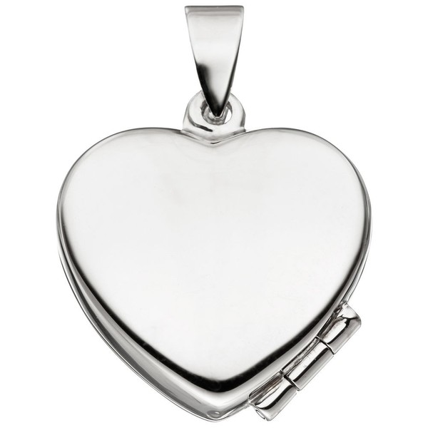 Medaillon Herz mit Marienkäfer 925 Silber