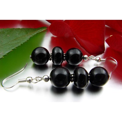 Ohrringe aus Onyx