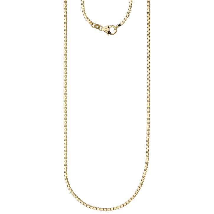 2mm Venezianerkette aus 585 Gelbgold 60cm