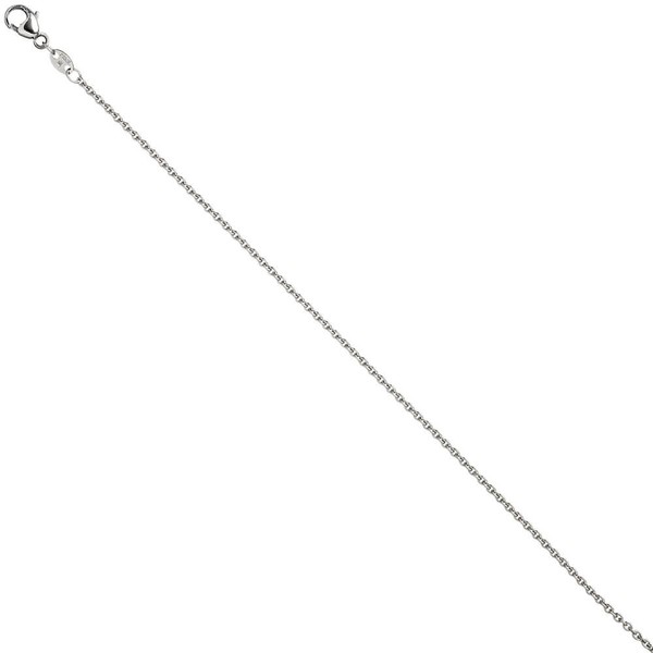 1,3mm Ankerkette aus 950 Platin 42cm