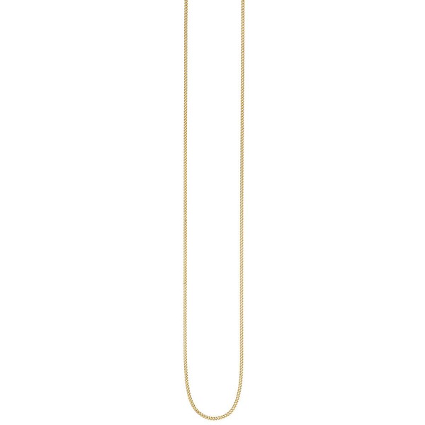 1,3mm Panzerkette aus 925 Silber gelbgold 50cm