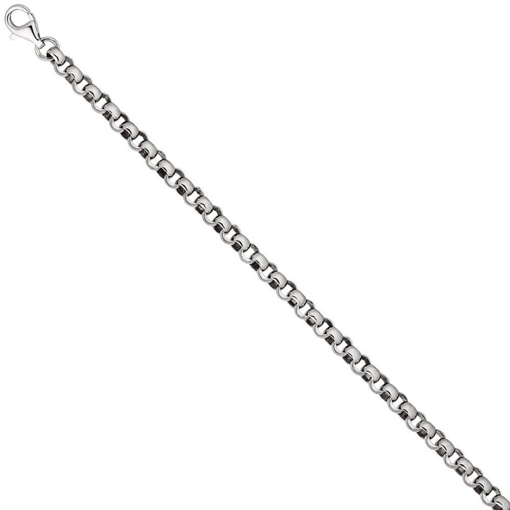 4,5mm Erbsarmband aus 925 Silber 21cm