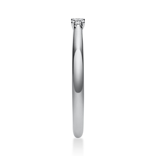 Solitär Ring aus 950 Platin mit Brillant 0.05 Ct