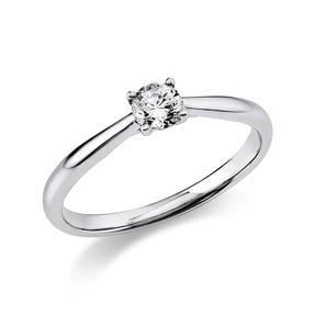 Solitär Ring Damenring 950 Platin Diamant Brillant 0,25 Ct 4er-Krappe B: 1,9mm Solitär Ring Damenring 950 Platin Diamant Brillant 0,25 Ct 4er-Krappe B: 1,9mm