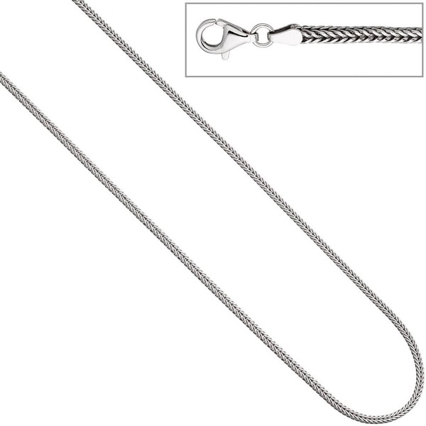 2,5mm Fuchsschwanzkette 925 Silber 45cm