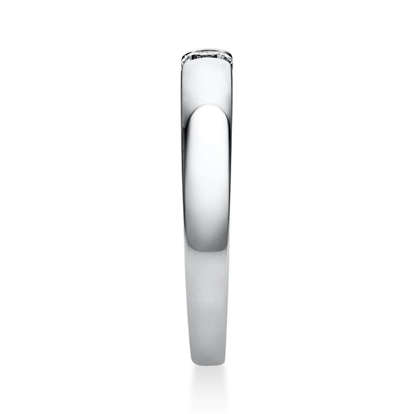 Solitär Ring aus 585 Weißgold mit Brillant 0.15 Ct