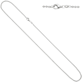 2mm Kugelkette Kette Halskette Collier Halsschmuck aus echtem 925 Silber 50cm