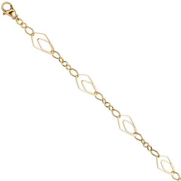 18,5mm Collier 925 Silber vergoldet 80cm