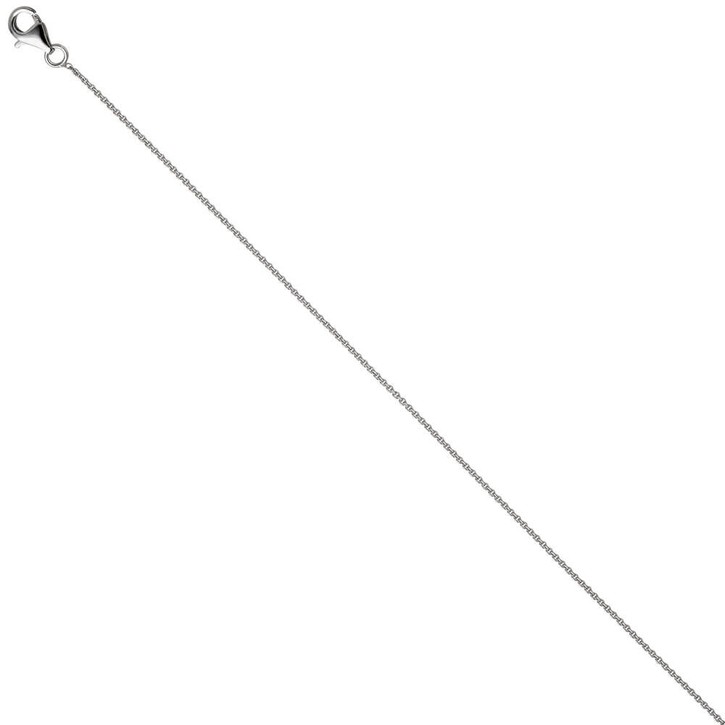 Solitär Collier Zirkonia 925 Silber 42cm