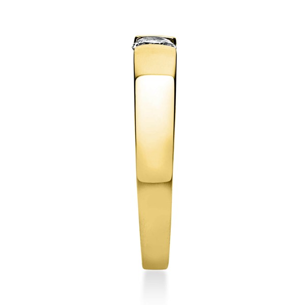 Solitär Ring aus 585 Gelbgold mit Brillant 0.25 Ct