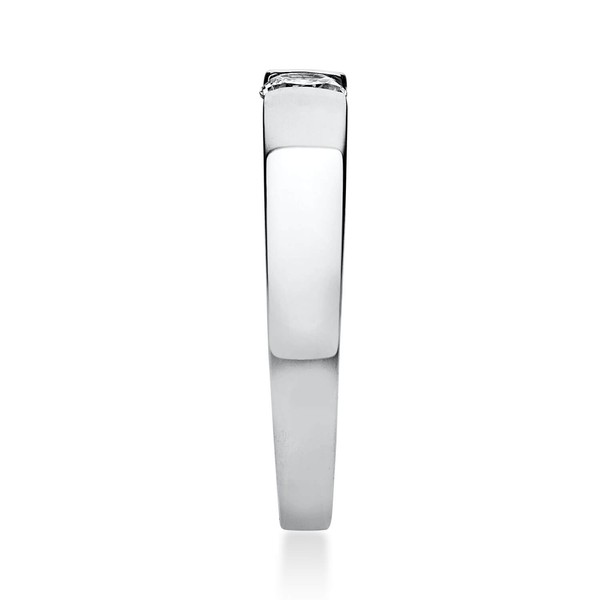 Solitär Ring aus 950 Platin mit Brillant 0.25 Ct