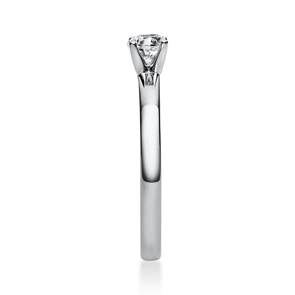 Solitär Ring aus 750 Weißgold mit Brillant 0.30 Ct