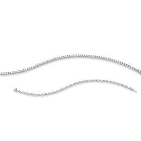 Armband aus 750 Gold Weißgold 88 Brillanten 2,5ct TW-SI B:2,6mm L:18cm 4er-Krappe Armband aus 750 Gold Weißgold 88 Brillanten 2,5ct TW-SI B:2,6mm L:18cm 4er-Krappe