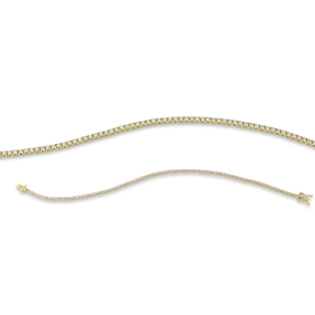 Armband aus 750 Gold Gelbgold 102 Brillanten 0,92ct TW-SI B:1,5mm L:18cm 4er-Krappe Armband aus 750 Gold Gelbgold 102 Brillanten 0,92ct TW-SI B:1,5mm L:18cm 4er-Krappe