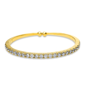 Armreif aus 750 Gold Gelbgold 26 Brillanten 3,89ct TW-VSI 48x56mm Armreif aus 750 Gold Gelbgold 26 Brillanten 3,89ct TW-VSI 48x56mm